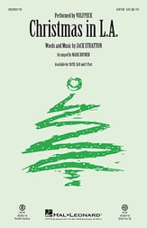 Christmas in L.A. SATB choral sheet music cover